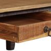 Mesa De Centro De Madera Maciza Vintage 118x60x40 Cm Vidaxl