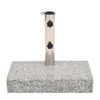 Base De Sombrilla De Granito Rectangular 25 Kg Vidaxl