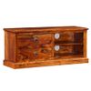 Mueble Para Tv De Madera Maciza De Sheesham 90x30x40 Cm Vidaxl