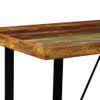 Mesa De Bar De Madera Maciza Reciclada 120x60x107 Cm Vidaxl