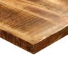 Mesa De Salón Comedor De Madera Maciza De Mango Rugosa 180 Cm Vidaxl