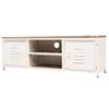 Mueble Para Tv Blanco 120x30x40 Cm Vidaxl