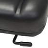 Asiento De Máquina Elevadora Y Tractor Respaldo Ajustable Negro Vidaxl