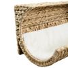 Cama Para Gato Con Cojín De Jacinto De Agua 37x20x20 Cm Vidaxl