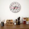 Reloj De Pared Vintage Con Flores 30 Cm Vidaxl