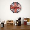 Reloj Vintage De Pared Con Flores Uk 30 Cm Vidaxl