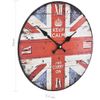 Reloj Vintage De Pared Con Flores Uk 30 Cm Vidaxl