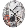 Reloj De Pared Vintage Marilyn Monroe 30 Cm Vidaxl