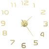 Reloj De Pared 3d Con Diseño Moderno 100 Cm Xxl Dorado Vidaxl