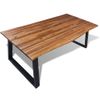 Mesa De Comedor De Madera De Acacia Maciza 200x90 Cm Vidaxl