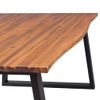 Mesa De Comedor De Madera De Acacia Maciza 200x90 Cm Vidaxl