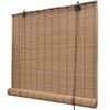 Persiana Enrollable De Bambú Marrón 140x220 Cm Vidaxl