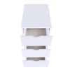 Mueble De Cajones Blanco 33x45x60 Cm Vidaxl