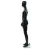 Maniquí De Hombre Completo Base Vidrio Negro Brillante 185 Cm Vidaxl