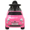 Coche Correpasillos Fiat 500 Rosa Vidaxl