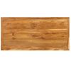 Mesa De Bar De Madera Maciza De Teca Reciclada 120x58x106 Cm Vidaxl