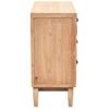 Cajonera De Madera Maciza De Abeto 80x36x75 Cm Vidaxl