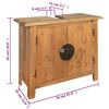 Mueble De Lavabo Madera Maciza De Pino 70x32x63 Cm Vidaxl