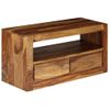 Mueble Para Tv De Madera Maciza De Sheesham 80x30x40 Cm Vidaxl