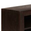 Mueble Para Tv Madera Maciza Acacia Marrón Oscuro 120x30x40 Cm Vidaxl