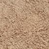 Conjunto De Alfombrillas De Baño De Tela 2 Piezas Beige Vidaxl