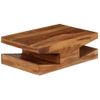 Mesa De Centro De Madera Maciza De Sheesham 90x60x30 Cm Vidaxl