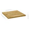 Tablero De Mesa Madera Maciza Roble Sin Tratar 140x50x(2-4) Cm Vidaxl con  Ofertas en Carrefour