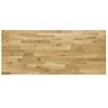 Tablero De Mesa Rectangular Madera Maciza Roble 44 Mm 100x60 Cm Vidaxl