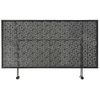 Mesa De Centro Plegable Estilo Vintage Metal 100x50x45 Cm Negro Vidaxl