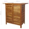 Set Mesa De Bar Y Sillas 3 Piezas De Madera De Acacia Maciza Vidaxl