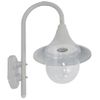 Lámpara De Pared De Jardín Aluminio Blanca E27 42 Cm Vidaxl