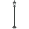 Farolas De Jardín Aluminio Verde Oscuro E27 110 Cm 6 Unidades Vidaxl