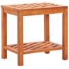 Mesa Auxiliar De Madera Maciza Acacia 45x33x45 Cm Vidaxl