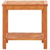 Mesa Auxiliar De Madera Maciza Acacia 45x33x45 Cm Vidaxl