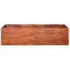 Arriate De Madera De Acacia 200x100x50 Cm Vidaxl