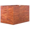 Arriate De Madera De Acacia 150x100x100 Cm Vidaxl