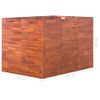 Arriate De Madera De Acacia 150x100x100 Cm Vidaxl