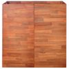 Arriate De Madera De Acacia 100x50x100 Cm Vidaxl