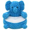 Elefante De Peluche Azul Vidaxl