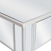 Mesa Consola De Espejo De Mdf Y Vidrio 106,5x38x76,5 Vidaxl