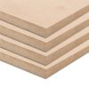 Láminas De Mdf Cuadradas 4 Unidades 60x60 Cm 25 Mm Vidaxl