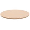 Tablero De Mesa Redondo Mdf 500x18 Mm Vidaxl