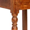 Conjunto De Comedor 7 Piezas Madera Acacia Acabado Sheesham Vidaxl