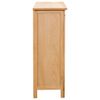 Mueble Botellero De Madera Maciza De Roble 72x32x90 Cm Vidaxl