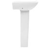 Lavabo De Pie De Cerámica Blanco 580x470x200 Mm Vidaxl