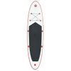 Juego De Tabla De Paddle Surf Hinchable Rojo Y Blanco Vidaxl