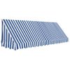 Toldo Para Bar 350x120 Cm Azul Y Blanco Vidaxl