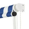 Toldo Retráctil 200x150 Cm Azul Y Blanco Vidaxl