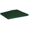 Toldo De Cenador 310 G/m² 4x3 M Verde Vidaxl