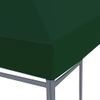 Toldo De Cenador 310 G/m² 4x3 M Verde Vidaxl